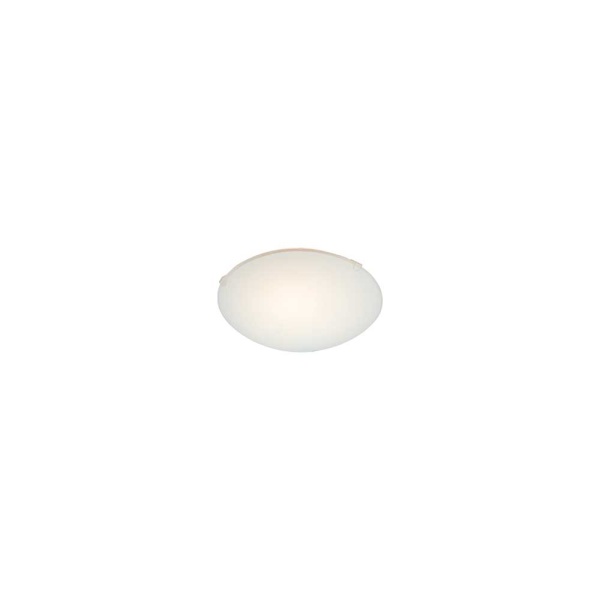 Πλαφονιέρα Φωτιστικό HL-77-3647 Γυαλί-Κρύσταλλο Άσπρο Ματ 25x25x8