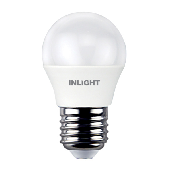 InLight E27 LED G45 5,5watt 3000K Θερμό Λευκό (7.27.05.12.1)